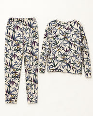 Cream & Navy women's preloved night suit, VW-NS92