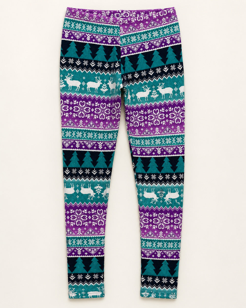 Teal & Purple women's preloved winter bottoms, VW-TR02