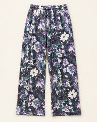 Purple & Grey women's preloved winter bottoms, VW-TR176