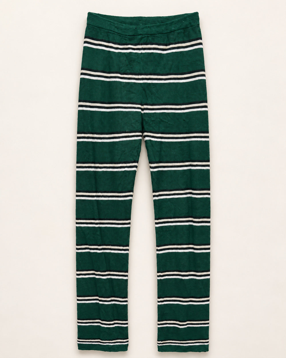 Forest Green & White women's preloved winter bottoms, VW-TR181
