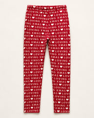 Red & White women's preloved winter bottoms, VW-TR36