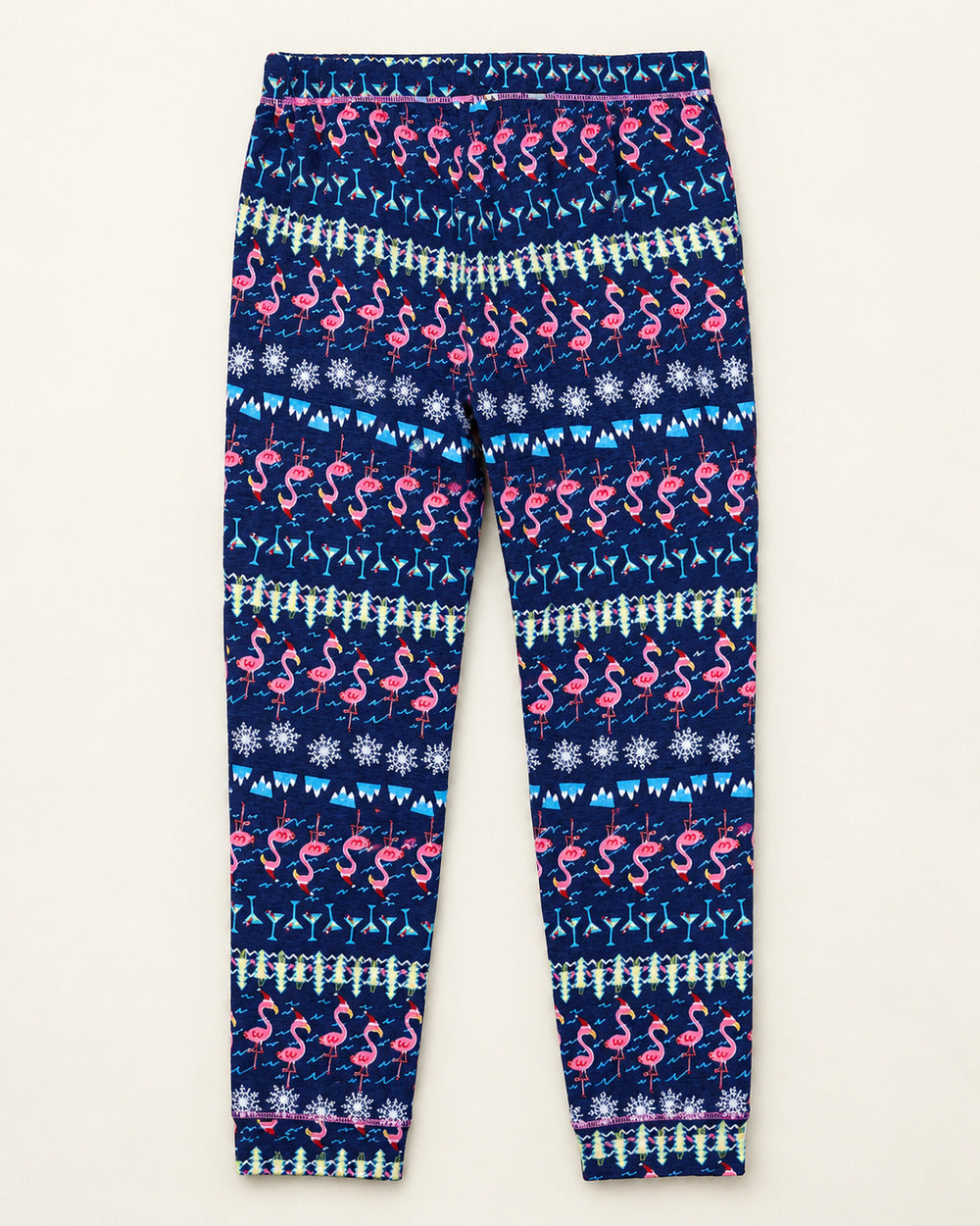 Navy & Multicolour women's preloved winter bottoms, VW-TR88