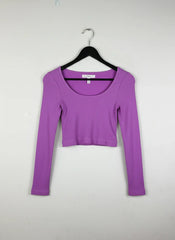 Shop Premium Winter Crop Tops by Primark | Preloved Branded Clothes | pink Nylon | Women | OTS Thrift Store Islamabad Pakistan