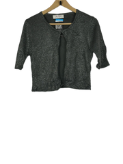 Winter Crop Tops | Twiggy | Preloved Branded | Grey Acrylic | Premium | OTS Thrift Store Islamabad Pakistan