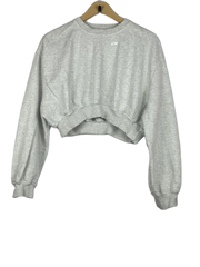 Preloved Premium Plus Winter Crop Tops by Zara, OffWhite Cotton for Women - OTS Thrift Shop Lahore Pakistan