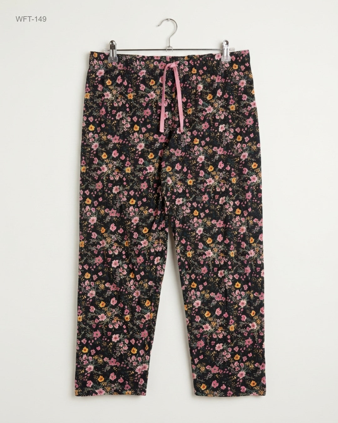 Preloved Premium Women Flapper Trouser by Primark, Black Cotton for - OTS Thrift Shop Karachi Pakistan