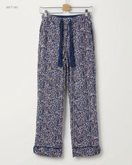 Women Flapper Trouser | JONLES | Preloved Branded | Blue Cotton | Premium | OTS Thrift Store Karachi Pakistan