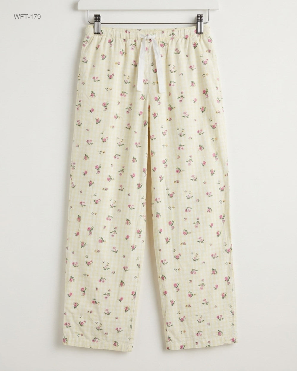Shop Premium Women Flapper Trouser by Marks & Spencer | Preloved Branded Clothes | Yellow Cotton | | OTS Thrift Store Peshawar Pakistan