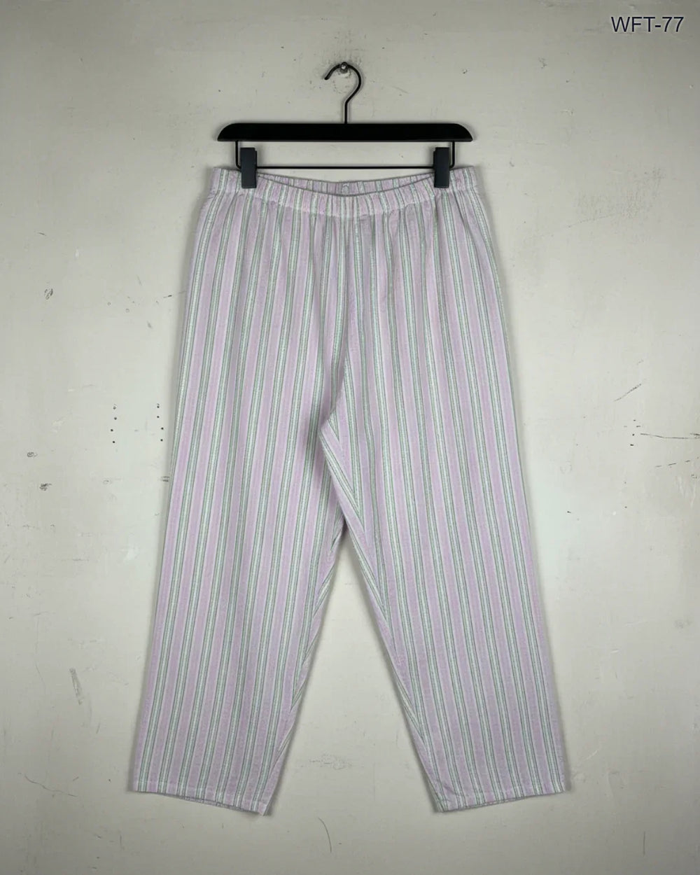 Women Flapper Trouser | Cut Label | Preloved Branded | Pink Cotton | Premium | OTS Thrift Store Karachi Pakistan