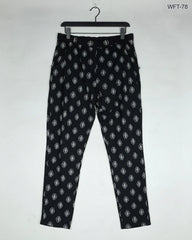 Preloved Excellent Women Flapper Trouser by George, Black Cotton for Womens - OTS Thrift Shop Karachi Pakistan