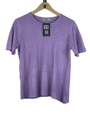 Winter Knitted Tops | Classic | Preloved Branded | Lavender Acrylic | Premium | OTS Thrift Store Islamabad Pakistan