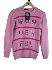 Premium Condition Winter Knitted Tops | Preloved George | Pink Acrylic | Thrift Shop for Women Karachi Pakistan | OTS
