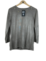 Winter Knitted Tops | Unknown | Preloved Branded | Gray Acrylic | Premium | OTS Thrift Store Karachi Pakistan