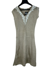 Preloved Excellent Winter Knitted Tops by Massimo Dutti, Beige Cotton for Women - OTS Thrift Shop Peshawar Pakistan
