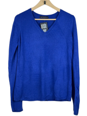 Premium Condition Winter Knitted Tops | Preloved Marks & Spencer | Blue Acrylic | Thrift Shop for Women Islamabad Pakistan | OTS