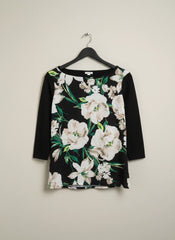 Winter Knitted Tops | Precis | Preloved Branded | Black viscose | Premium | OTS Thrift Store Peshawar Pakistan
