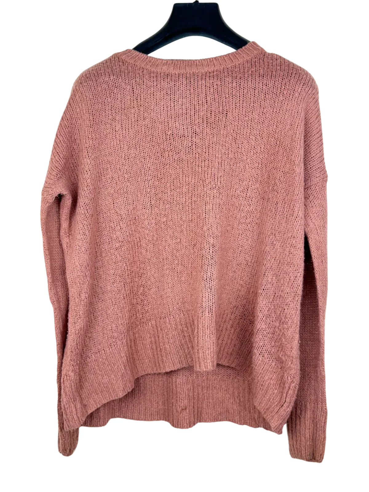 Shop Premium Plus Winter Knitted Tops by New Look | Preloved Branded Clothes | Rust Acrylic | Women | OTS Thrift Store Karachi Pakistan