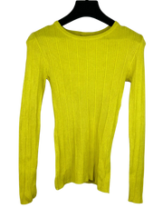 Winter Knitted Tops | Primark | Preloved Branded | Yellow Viscose | Excellent | OTS Thrift Store Lahore Pakistan