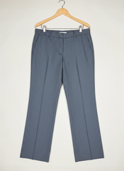 Shop Premium Womens Pants & Trousers by RACHEL | Preloved Branded Clothes | Grey Polyester | Women | OTS Thrift Store Islamabad Pakistan