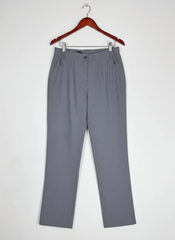 Preloved Premium Womens Pants & Trousers by Cut Label, Gray Polyester for Women - OTS Thrift Shop Karachi Pakistan