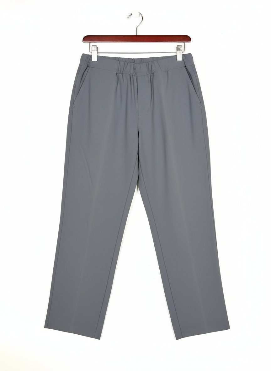 UK Imported secondhand Womens Pants & Trousers - Cut Label brand, Grey Polyester, Excellent condition, for Women - Online Thrift Store Peshawar Pakistan