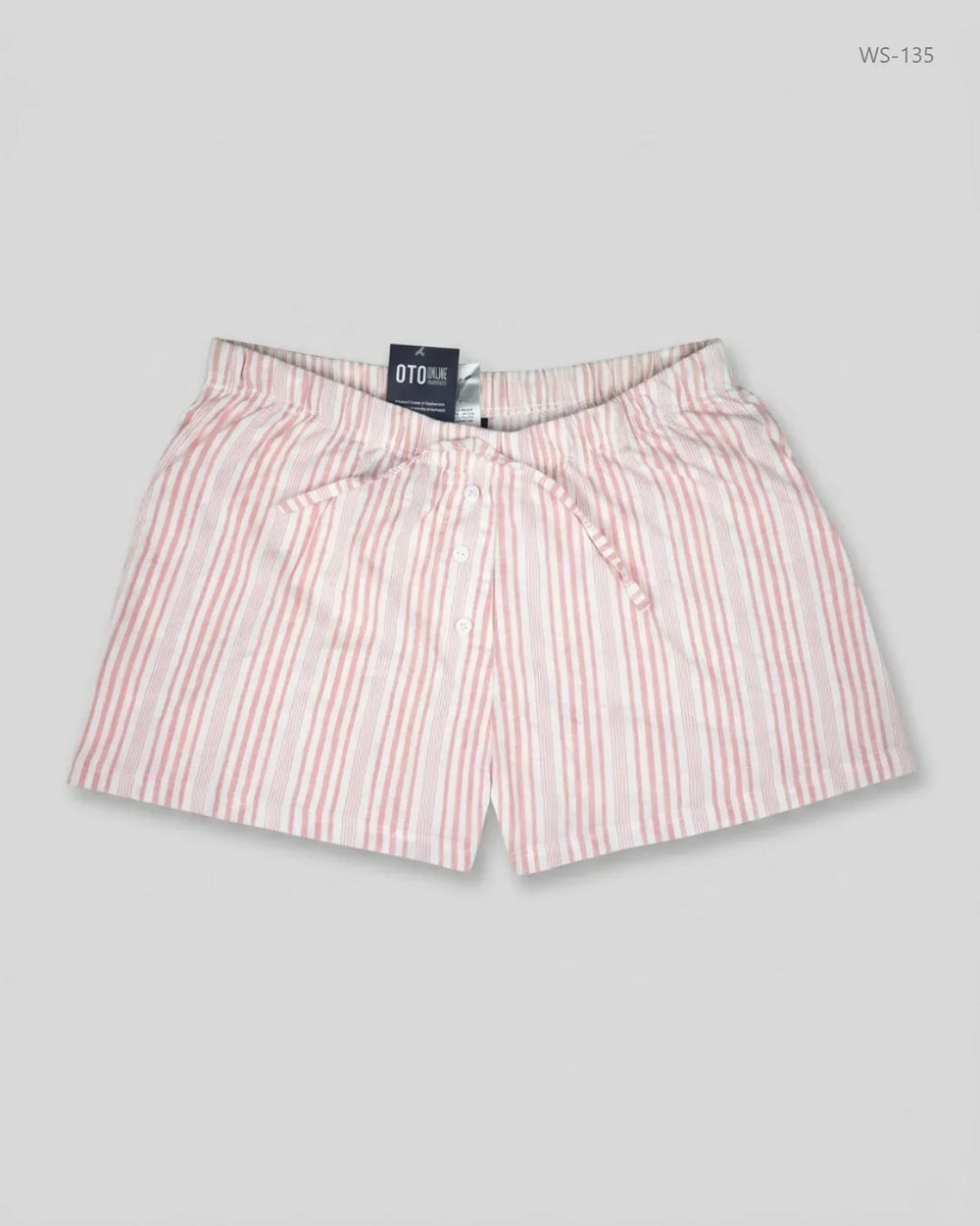 Secondhand Branded Womens Shorts by LOVE SLEEP, PEACH Cotton fabric, Premium condition, for Women - Online Thrift Shop Islamabad Pakistan