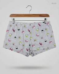 Secondhand Branded Womens Shorts by Primark, SMOKE GRAY Cotton fabric, Premium condition, for Women - Online Thrift Shop Lahore Pakistan
