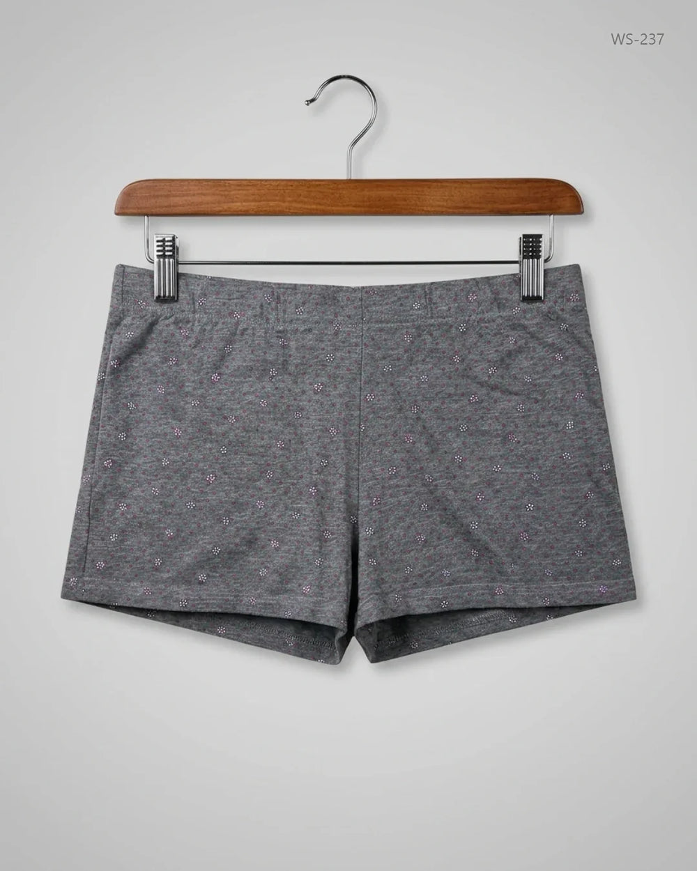 UK Imported secondhand Womens Shorts - DISNEP STORE brand, Gray Cotton, Premium condition, for Women - Online Thrift Store Peshawar Pakistan