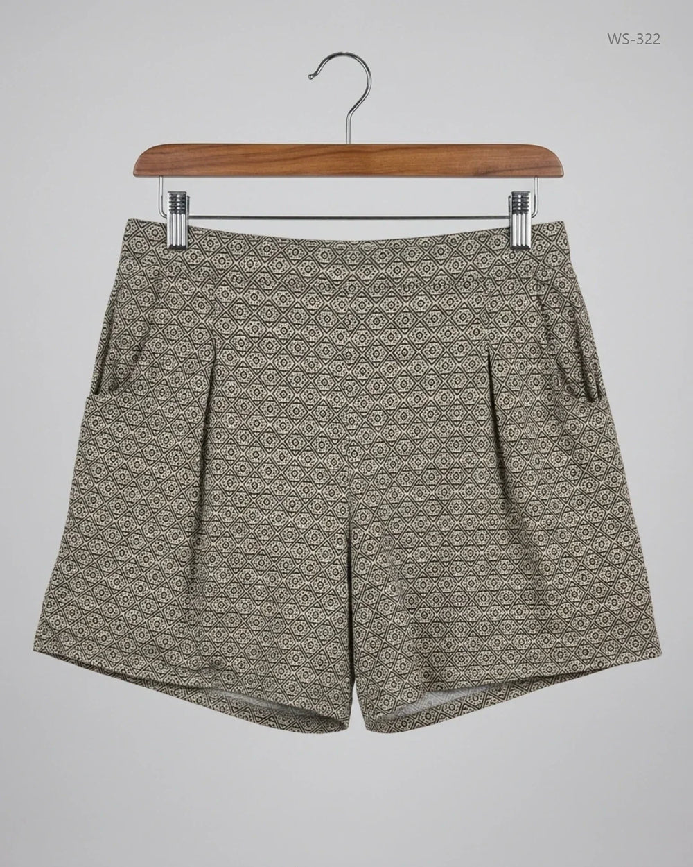 Preloved Premium Womens Shorts by TU, Brown Viscose for Women - OTS Thrift Shop Islamabad Pakistan