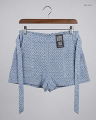 Womens Shorts | Primark | Preloved Branded | Blue Cotton | Premium | OTS Thrift Store Karachi Pakistan