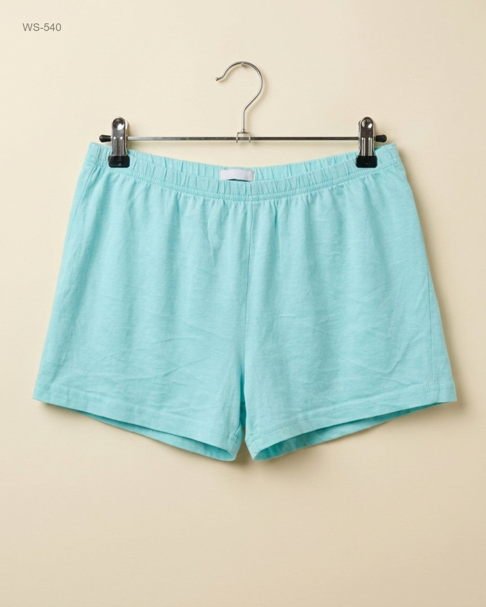 UK Imported secondhand Womens Shorts - F&F brand, Mint Green Cotton, Premium condition, for Womens - Online Thrift Store Karachi Pakistan