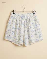 Womens Shorts | Marks & Spencer | Preloved Branded | OffWhite viscose | Premium | OTS Thrift Store Lahore Pakistan