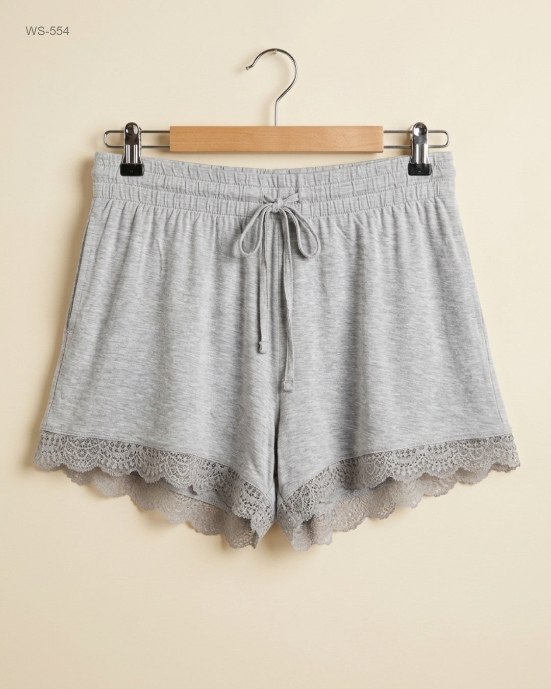 Womens Shorts | Marks & Spencer | Preloved Branded | Grey Polyester | Premium | OTS Thrift Store Lahore Pakistan