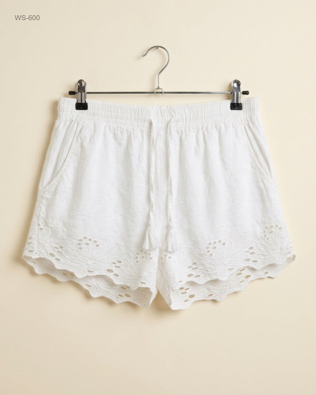 Premium Condition Womens Shorts | Preloved LOVE TO LOUNGE | White cotton | Thrift Shop for Womens Karachi Pakistan | OTS
