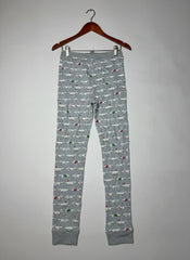 Secondhand Branded Womens Summer Trousers by NEXT, GRAY MULTI Cotton fabric, Excellent condition, for Womens - Online Thrift Shop Islamabad Pakistan
