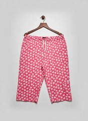 Preloved Premium Womens Summer Trousers by Cut Label, Pink Polyester for Womens - OTS Thrift Shop Peshawar Pakistan
