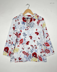 UK Imported secondhand Womens Summer Tops - Marks & Spencer brand, White Cotton, Premium condition, for Women - Online Thrift Store Karachi Pakistan