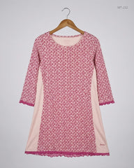 UK Imported secondhand Womens Summer Tops - CUT LABEL brand, Pink Cotton, Premium condition, for Women - Online Thrift Store Lahore Pakistan