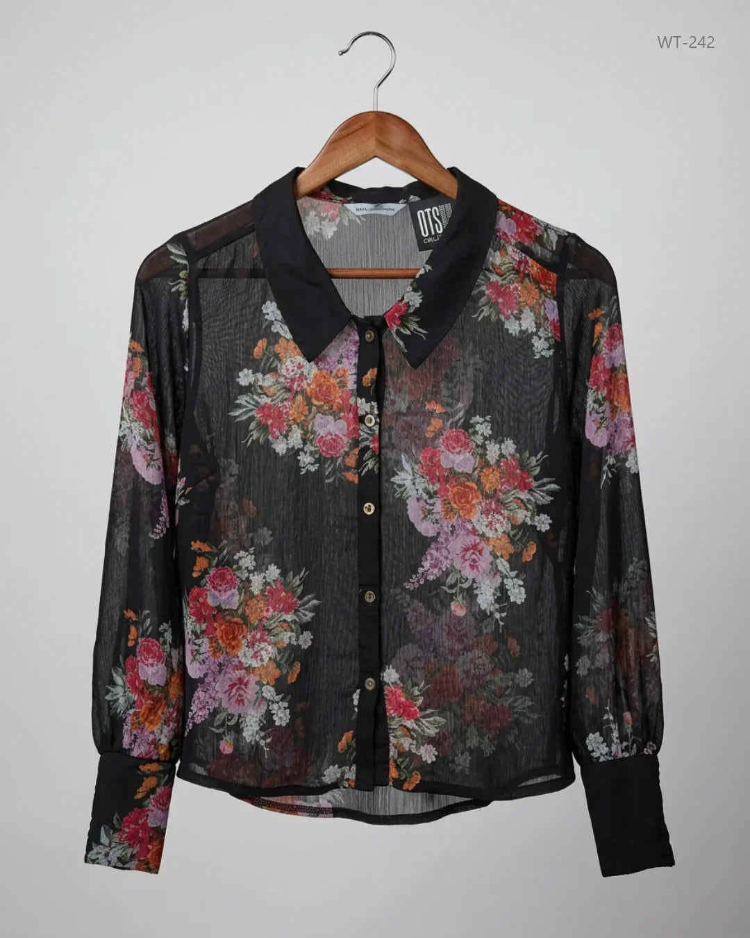 Premium Condition Womens Summer Tops | Preloved Atmosphere | Black Polyester | Thrift Shop for Women Karachi Pakistan | OTS