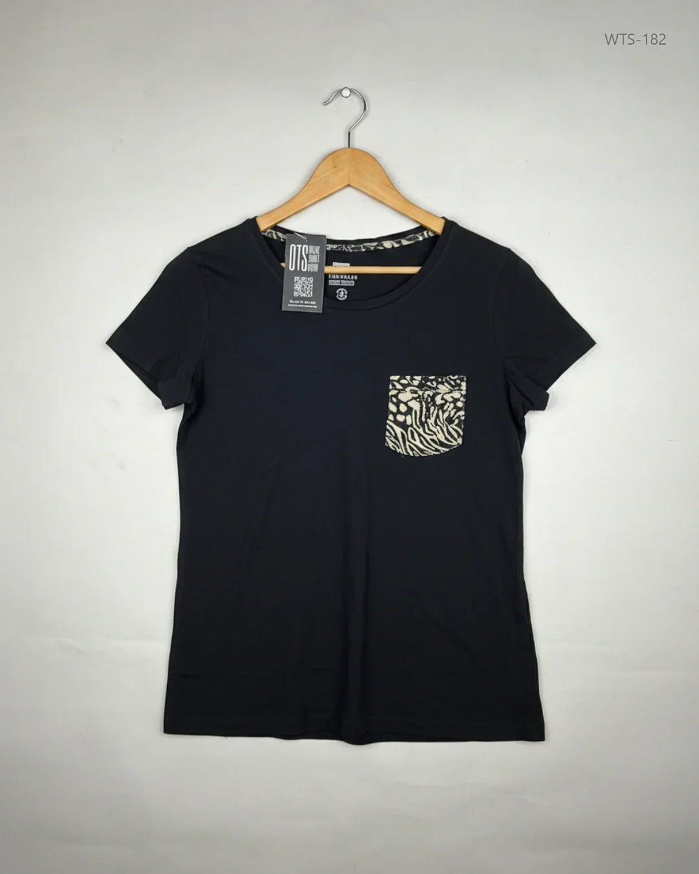 Shop Premium Womens Tshirts by F&F | Preloved Branded Clothes | Black Cotton | | OTS Thrift Store Peshawar Pakistan