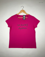 Preloved Premium Womens Tshirts by PRETTY, Pink Cotton for - OTS Thrift Shop Peshawar Pakistan