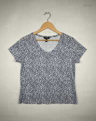Preloved Premium Womens Tshirts by Peacocks, Blue Cotton for - OTS Thrift Shop Karachi Pakistan