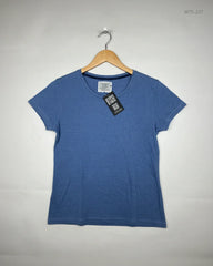 Womens Tshirts | LOVE TO LOUNGE | Preloved Branded | Blue Cotton | Premium | OTS Thrift Store Lahore Pakistan
