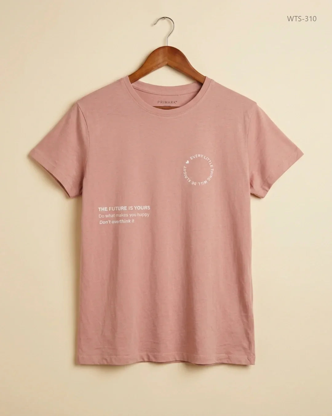 Shop Premium Womens Tshirts by Primark | Preloved Branded Clothes | Peach Cotton | Womens | OTS Thrift Store Peshawar Pakistan
