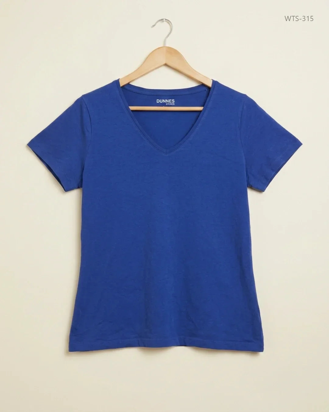 UK Imported secondhand Womens Tshirts - DUNNES STORES brand, DarkBlue Cotton, Premium condition, for Womens - Online Thrift Store Islamabad Pakistan