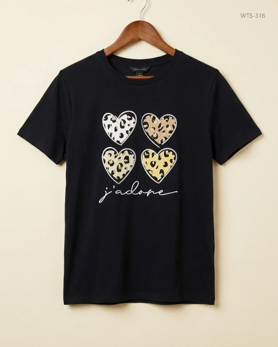 Premium Condition Womens Tshirts | Preloved New Look | Black Cotton | Thrift Shop for Womens Karachi Pakistan | OTS