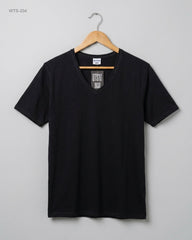 UK Imported secondhand Womens Tshirts - CUT LABEL brand, Black Cotton, Premium condition, for Womens - Online Thrift Store Karachi Pakistan