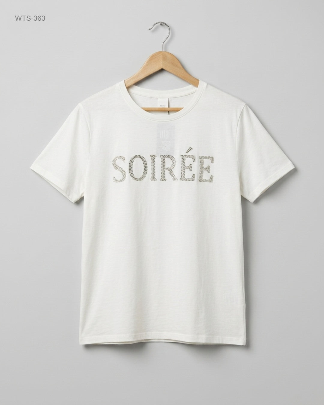 Shop Premium Womens Tshirts by H&M | Preloved Branded Clothes | OffWhite Cotton | Womens | OTS Thrift Store Karachi Pakistan