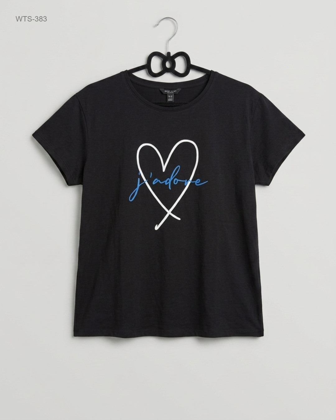Shop Premium Womens Tshirts by New Look | Preloved Branded Clothes | Black Cotton | Womens | OTS Thrift Store Islamabad Pakistan
