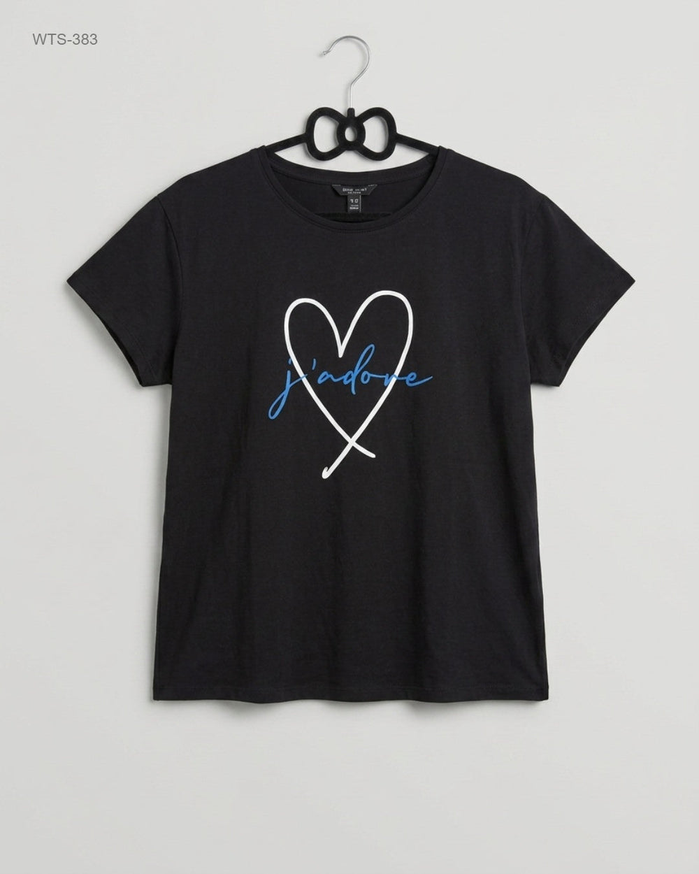 Shop Premium Womens Tshirts by New Look | Preloved Branded Clothes | Black Cotton | Womens | OTS Thrift Store Islamabad Pakistan